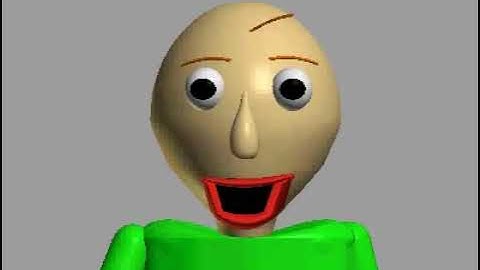 my first baldi animation