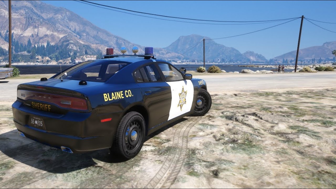 LSPDFR | Retro BCSO Pack [ELS] 2014 Charger Rotator lights - YouTube