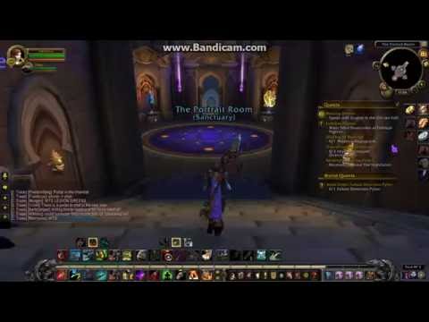 Shattrath Portal in New Dalaran - WoW Legion