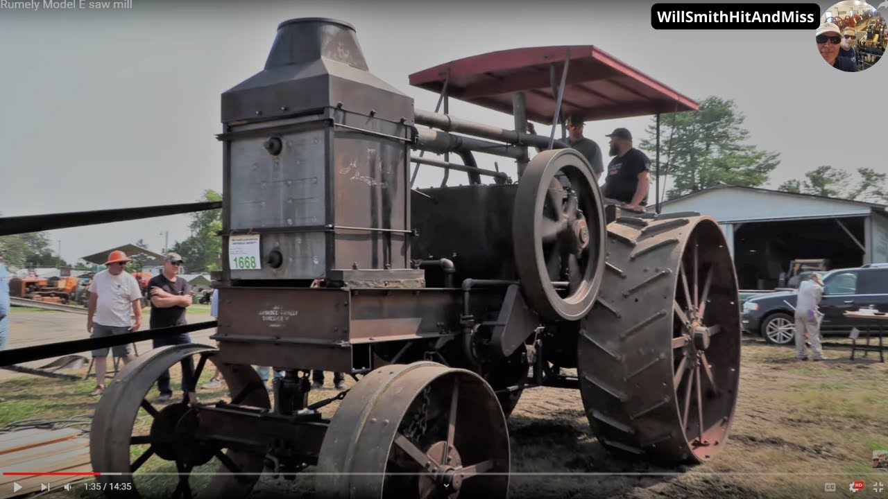 Mysterious Oil Pull Tractor , Model E 1926 Survivor Put to work - YouTube