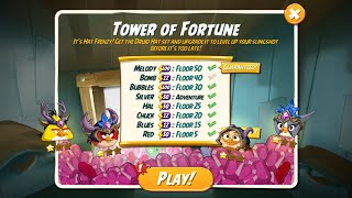 Tower Of Fortune - Day 4 For Druid Hat Set - Angry Birds 2