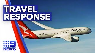 Coronavirus: Qantas to cut routes and lose millions | Nine News Australia
