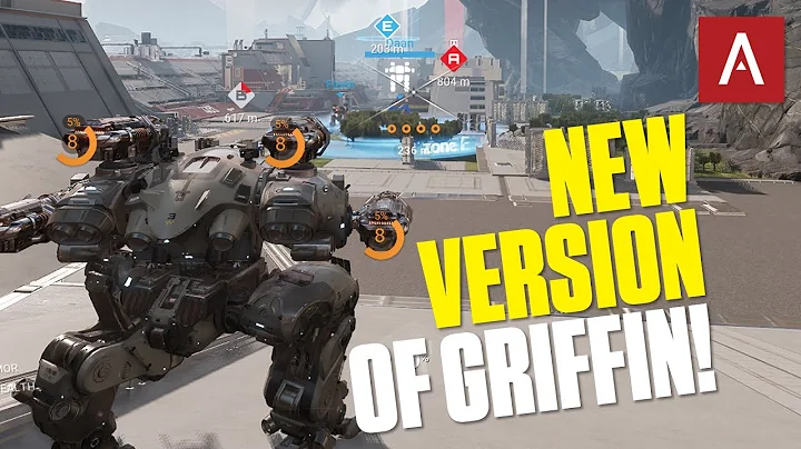 War Robots Frontiers - New Version of Griffin Has Electronic Warfare Ability! Live Stream Gameplay