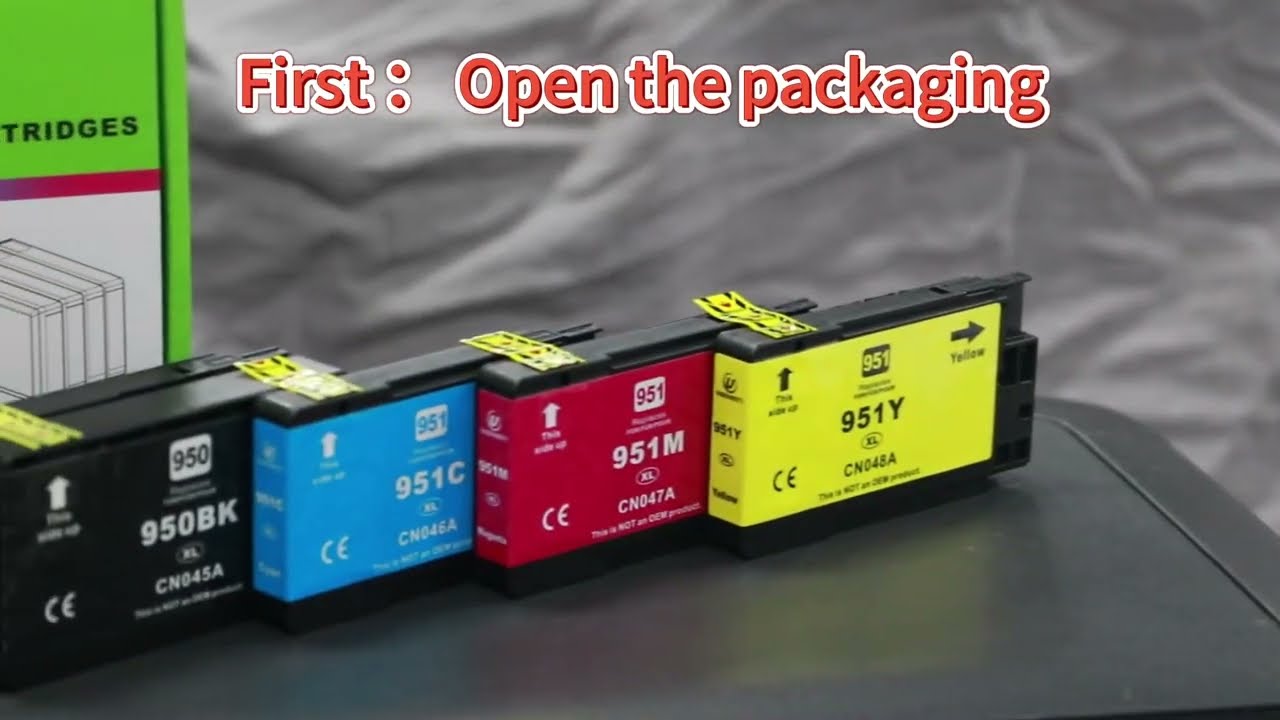 USEHOTI 950XL 951XL Compatible for HP 950 951 Ink Cartridges Combo Pack with HP OfficeJet Pro 8600