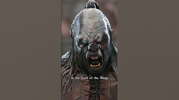 What are Uruk-hai in Lord of the Rings | Mythology of Middle-Earth #shorts
