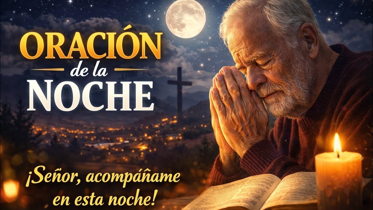 💛 DIOS CUIDA DE TI MIENTRAS DUERMES | Oración de la noche 🙏 - YouTube