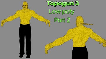 Low Poly Character Tutorial In Topogun 3 And Maya (Part 2)