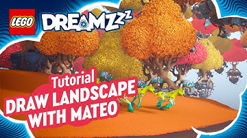 LEGO® DREAMZzz™ Tutorial | Draw Landscape with Mateo