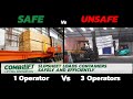 Combilift Slip Sheet Loads Containers Safely & Efficiently