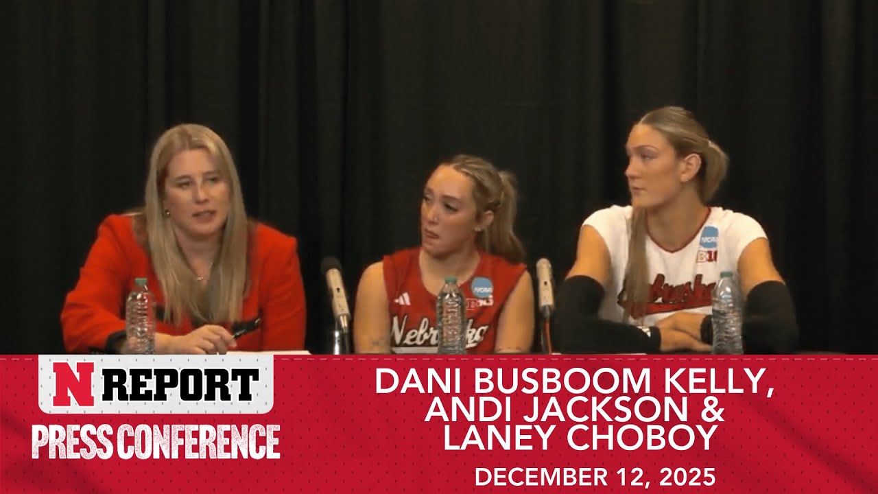 FULL VIDEO: Nebraska Volleyball Postgame vs. Kansas Press Conference | Dec. 12, 2025