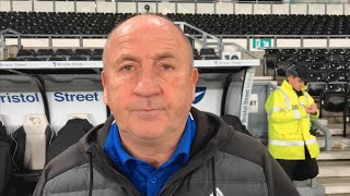 INTERVIEW: Coley's reaction on the defeat to Derby County