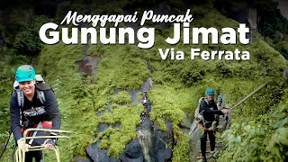 PANJAT TEBING BUKIT TERTINGGI DI JAWA TENGAH I SURGA DIATAS GUNUNG JIMAT, VIA VERRATA BUKIT MENDELEM