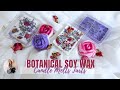 How to Make Aromatherapy Botanical SOY WAX  Tart Melts #candlemaking