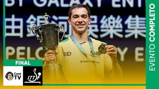 Thumbnail for HUGO CALDERANO NA FINAL DA COPA DO MUNDO DE TÊNIS DE MESA - MACAU 2025