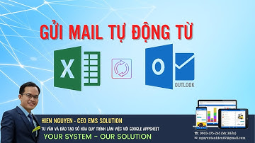 #Outlook | bật tính năng gửi mail hàng loạt từ VBA Excel sang outlook