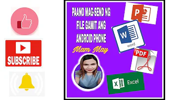 HOW TO SEND FILES ON MESSENGER USING PHONE / TAGALOG VIDEO TUTORIAL | Mam May