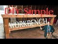 HOW TO BUILD A DIY SIMPLE WORKBENCH