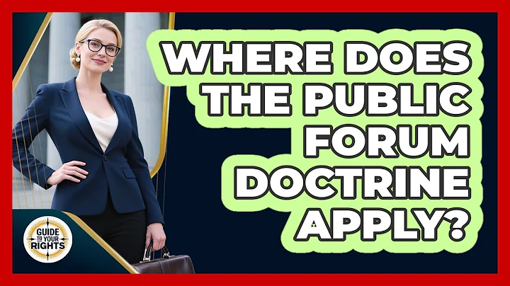 Where Does the Public Forum Doctrine Apply?
