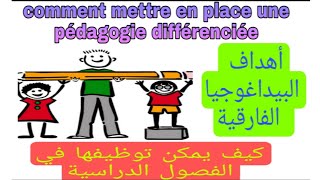 françaisfacile la pédagogie différenciée البيداغوجيا الفارقية