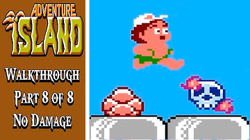 Adventure Island (NES) - Walkthrough Part 8 of 8 Final (No Damage)