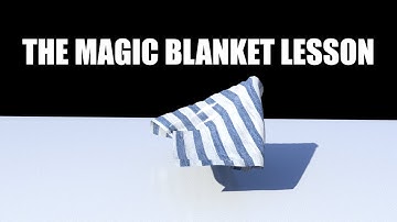 Magic Blanket with Maya and nCloth