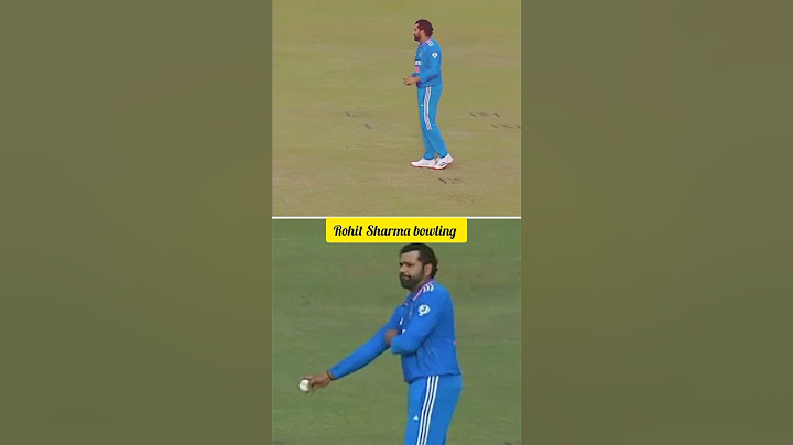 Hitman Rohit Sharma Bowling 💥🔥💯 #shorts #Rohit Sharma #Rohitbowling #indiancricketer #bowling