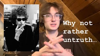 Understanding Bob Dylan as a Nietzcheian
