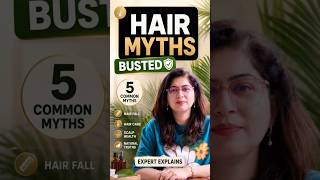 Hair Myths Busted by Dermatologist | Hair Fall Facts | 5 Hair Myths You Still Believe |