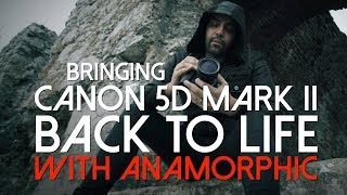 Anamorphic Adaptor + Canon 5D Mark ii