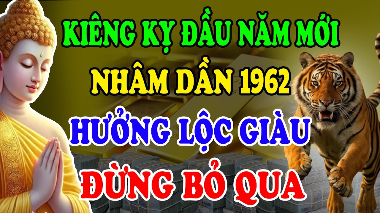 Trời Cao Cảnh Báo 3 ĐIỀU KIÊNG KỴ: NHÂM DẦN 1962 Né Được Tai Ương, Đổi Vận Giàu Sang Đầu Năm 2026