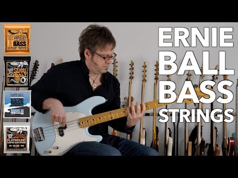 Ernie Ball - BASS STRINGS - Comparison