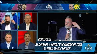 TERRIBLE DISCUSIÓN entre Álvaro Morales y Moisés Llorens por Messi y Cristiano | Futbol Picante