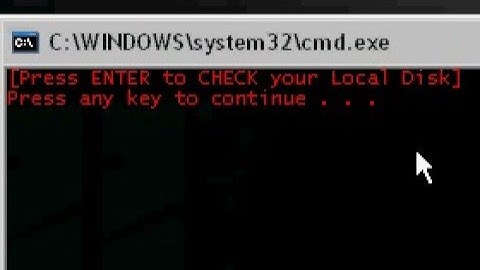 Local Disk [Checker] - NotePad Hacks / Tricks