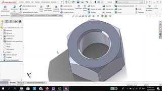 Tutorial de SolidWorks 10: Tuerca