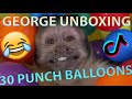 Georgie Boy Official - Unboxing 30 Punch Balloons! 🐒😂