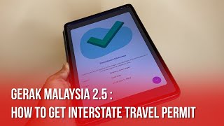 Gerak Malaysia v2.5: How To Get The Interstate Travel Permit screenshot 3