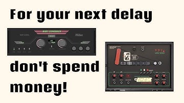 GSi Varispeed & Baby Audio Comeback - Fancy a couple of delay plugins for free?