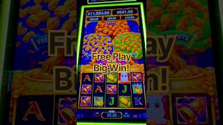 Free Play Big Win Bonus! Free spins bonus! #Slots @HalfDollaMakeYouHolla