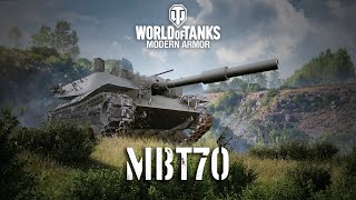 Mbt70 - Первый Тяжёлый Премиум Танк Периода Разрядки | World Of Tanks: Modern Armor