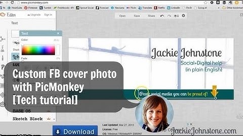 Create a custom Facebook cover photo with PicMonkey [Tech Tutorial]