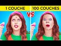 100 Couches de Maquillage 💅 Incroyablement Lourd avec les Produits de Beauté par 123 GO ! CHALLENGE