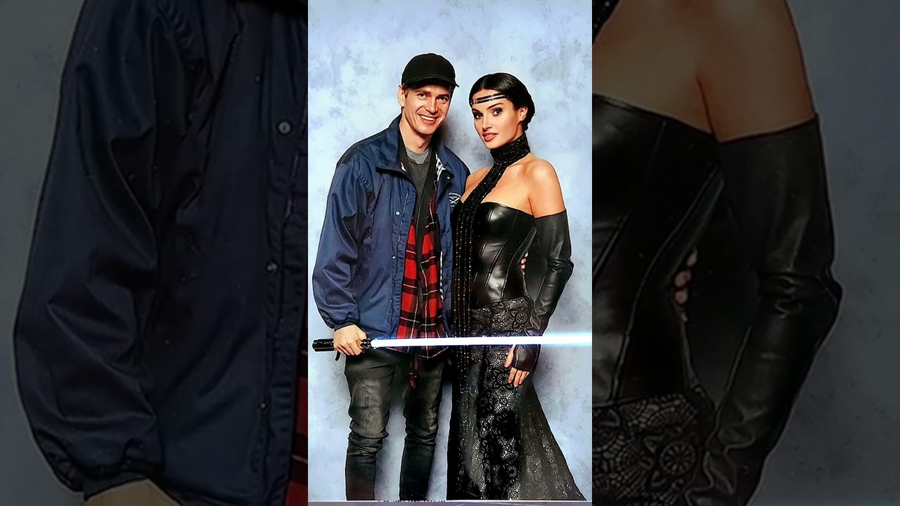 Meeting Hayden Christensen dressed as Padmé (in the "Friendzone Dress")