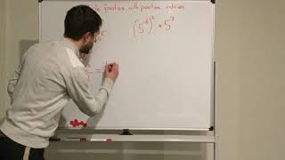 Write Fractions with Positive Indices