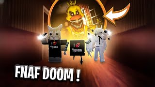 JOGANDO FNAF NO ROBLOX | feat. Raffa e Caio