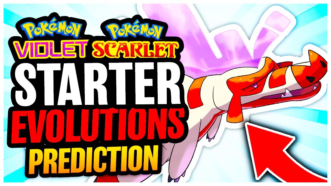 Pokemon Scarlet & Violet Starter Evolutions - VeryAli Gaming