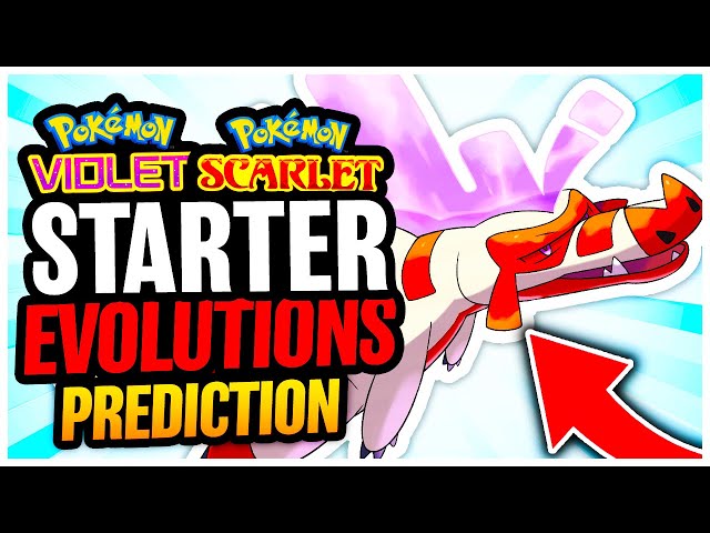 The AI predicts Scarlet/Violet starter evolutions. Place your bets