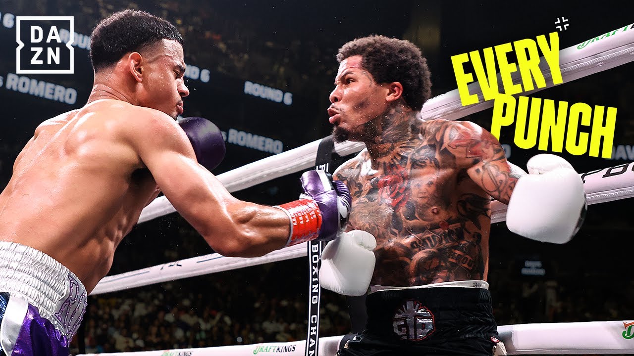 6TH ROUND STOPPAGE! Gervonta Davis vs Rolly Romero Every Punch