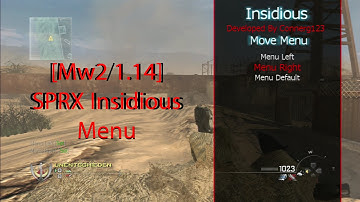 [Mw2/1.14] SPRX Insidious Menu