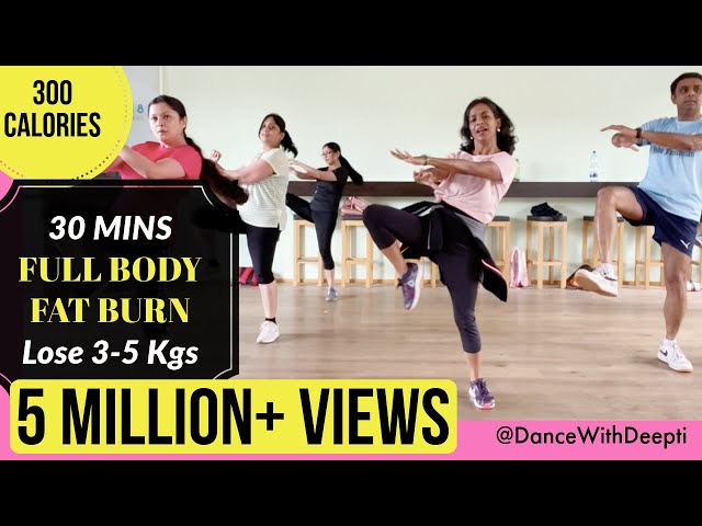 30mins DAILY FULLY BODY Dance Workout | Easy Exercise to Lose weight 3-5kgs class=