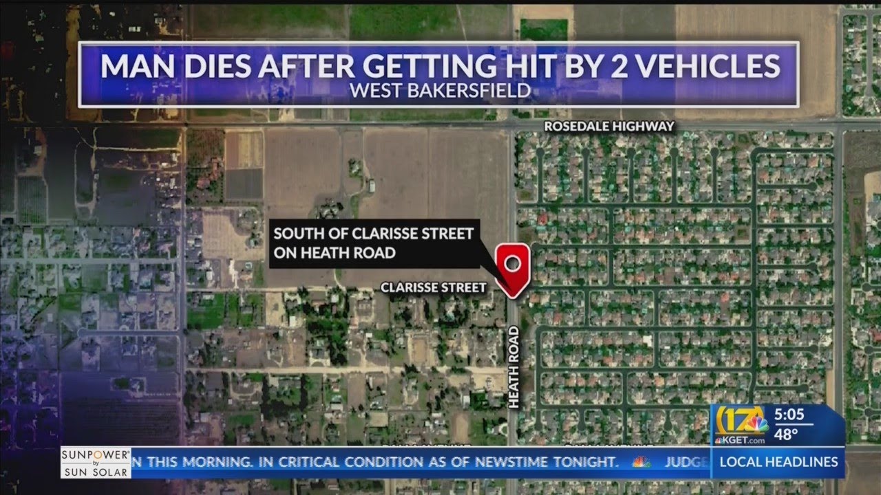Man, 67, dies after being hit by 2 vehicles south of Rosedale Highway ...